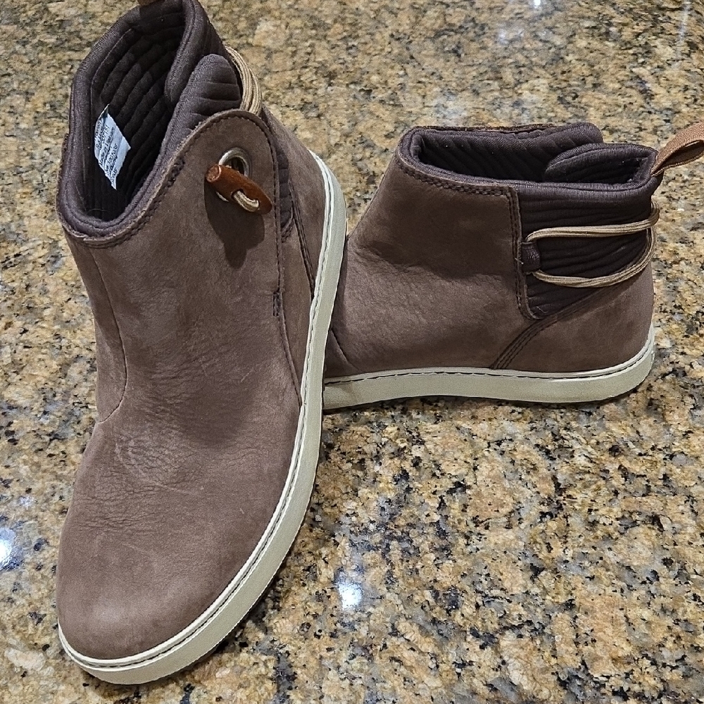L.L. Bean Tan Ankle Booties